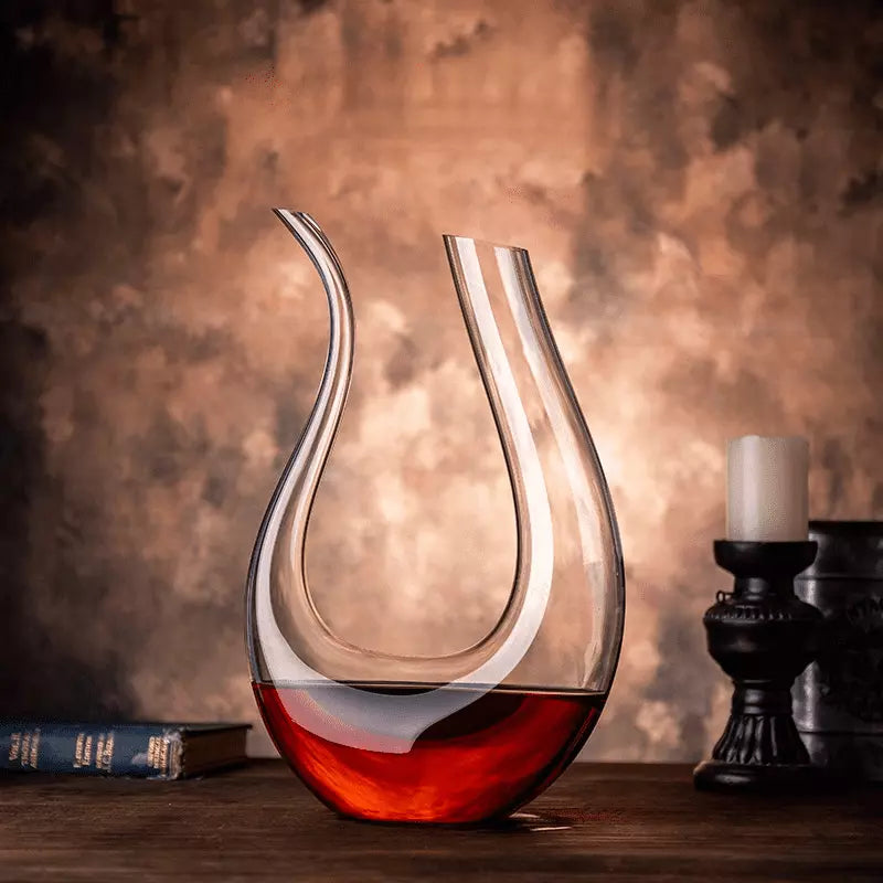 Decanter de Vinho Recipiente de Vidro Cisne Decantador - Kinten