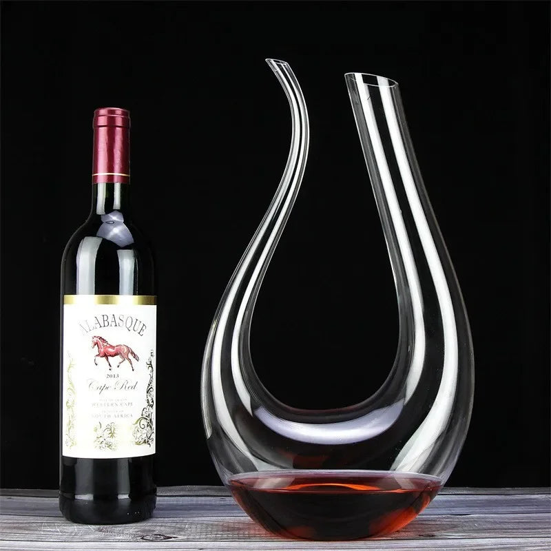 Decanter de Vinho Recipiente de Vidro Cisne Decantador - Kinten