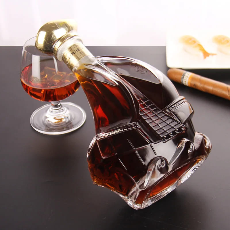 Decanter de Vinho Whisky Vidro Caravela Bar em Casa - Kinten