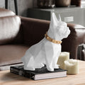 Decoração de Mesa Cofre de Resina Buldogue Francês - Kinten