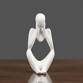 Decoração de Mesa Resina Escultura Estátua Pensador - Kinten