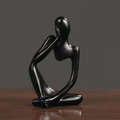 Decoração de Mesa Resina Escultura Estátua Pensador - Kinten