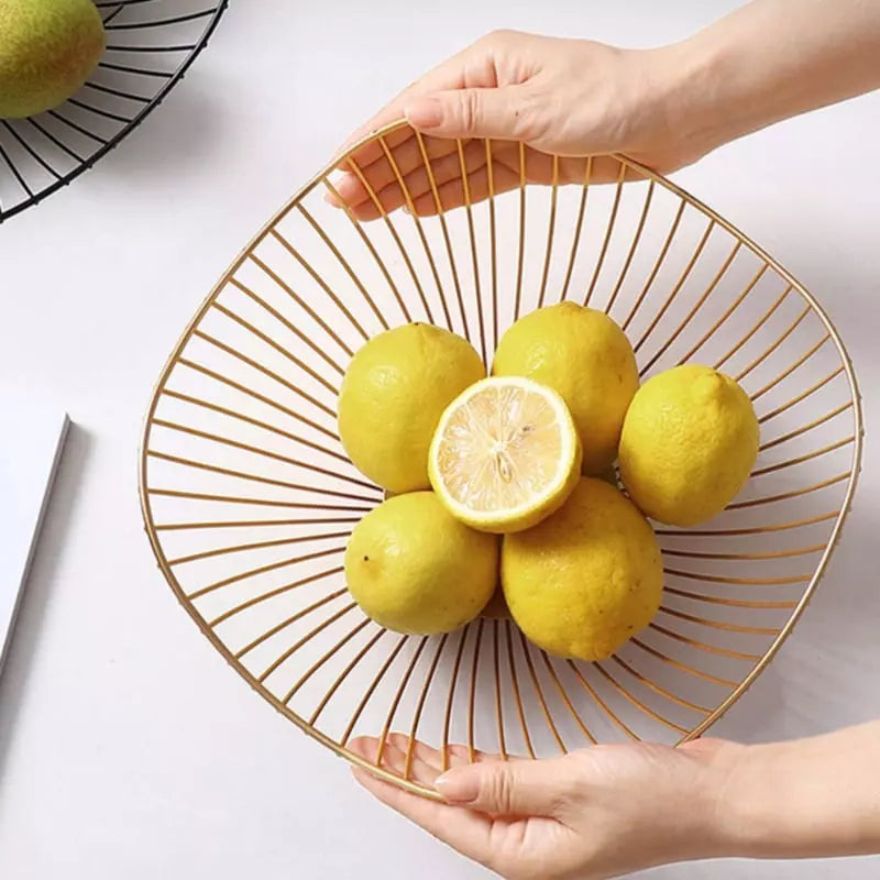 Fruteira de Mesa Cesta de Fruta e Decoração de Mesa - Kinten