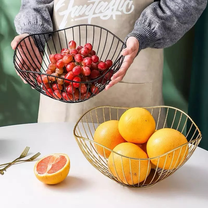 Fruteira de Mesa Cesta de Fruta e Decoração de Mesa - Kinten