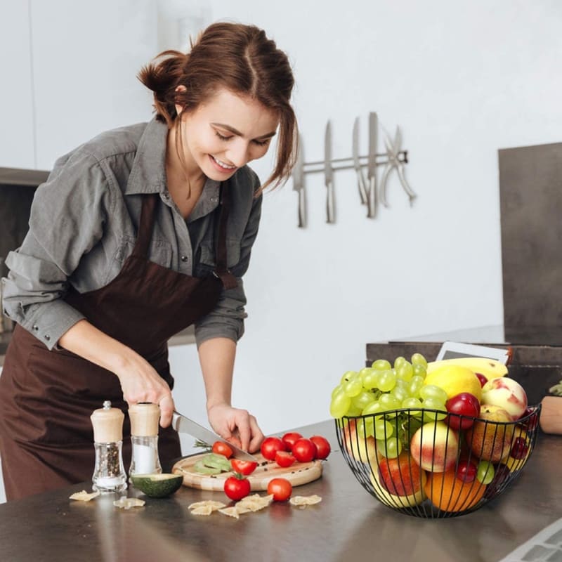 Fruteira de Mesa Cesta de Fruta e Decoração de Mesa - Kinten