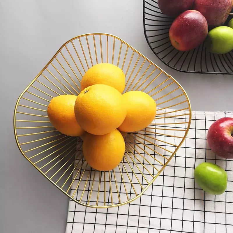 Fruteira de Mesa Cesta de Fruta e Decoração de Mesa - Kinten