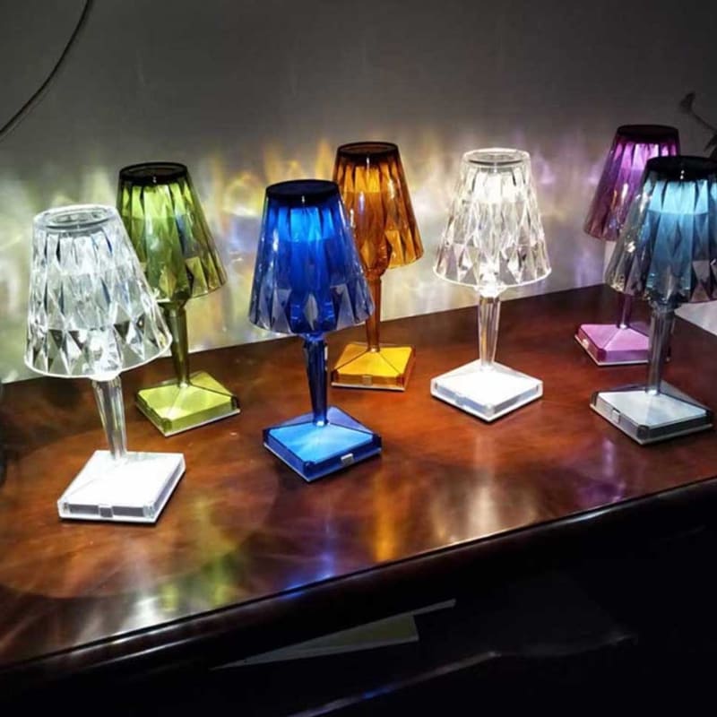 Luminária de Mesa LED Sem Fio 3 em 1 Premium Polihousi Cridia Colors™ - Kinten