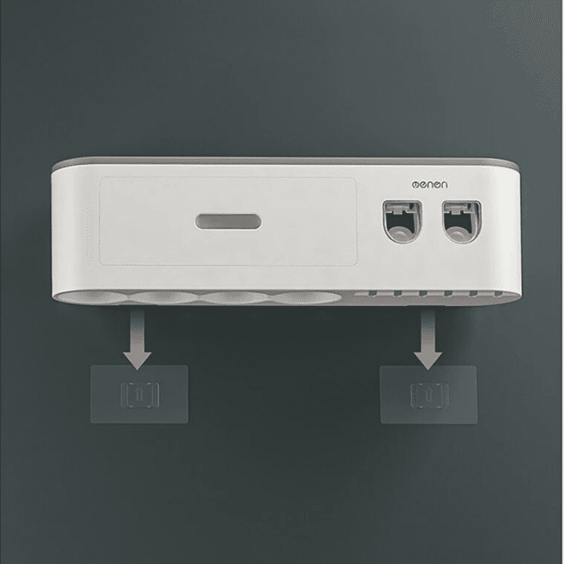 Porta Escova de Dente Dispenser com Gaveta e Copos - Kinten