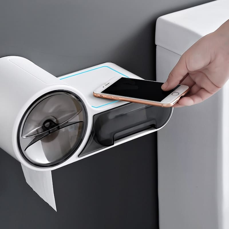 Porta Papel Higiênico Suporte Papel Higiênico com Gaveta - Kinten