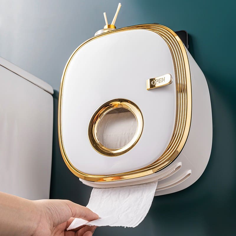 Porta Papel Higiênico de Parede Suporte Papel Higiênico - Kinten