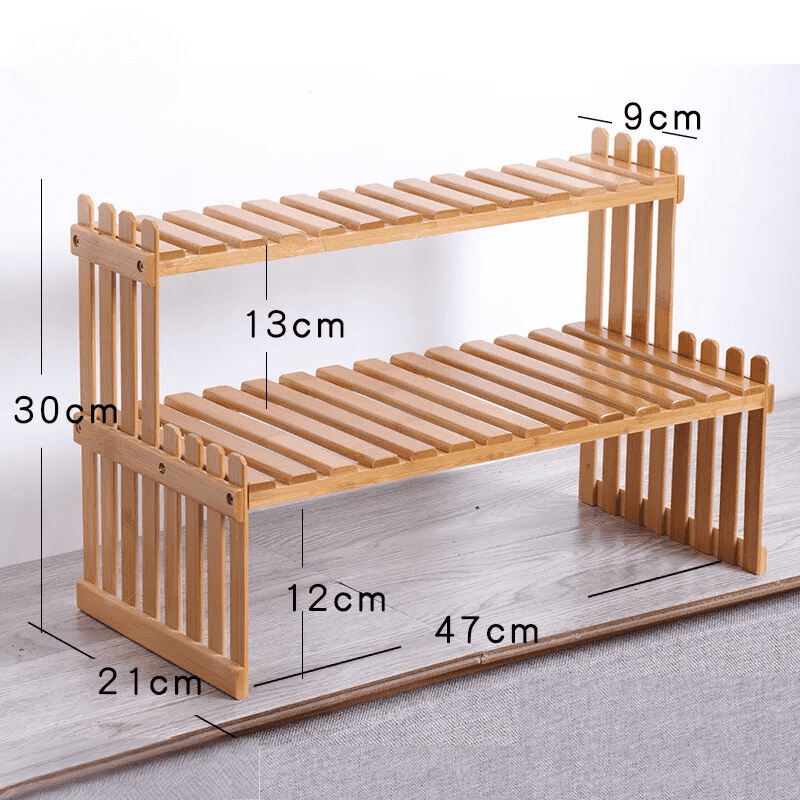 Prateleira de Madeira Suporte Para Plantas Multiuso - Kinten