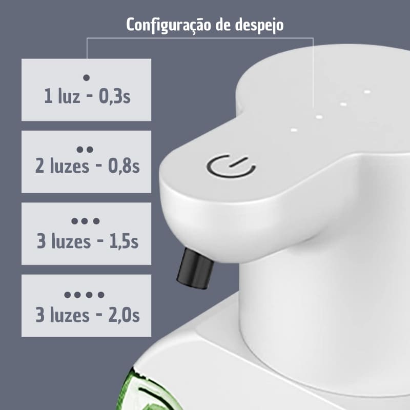 Saboneteira Dispenser Sabonete Líquido Automático Gel Espuma - Kinten