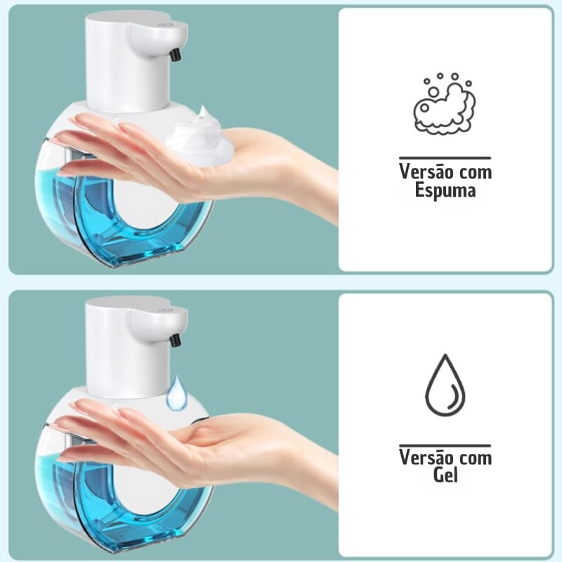 Saboneteira Dispenser Sabonete Líquido Automático Gel Espuma - Kinten