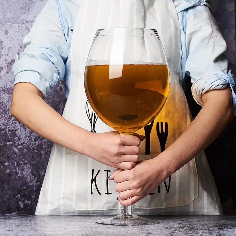 Taça de Vinho Cristal Gigante 3 Litros Bar em Casa - Kinten