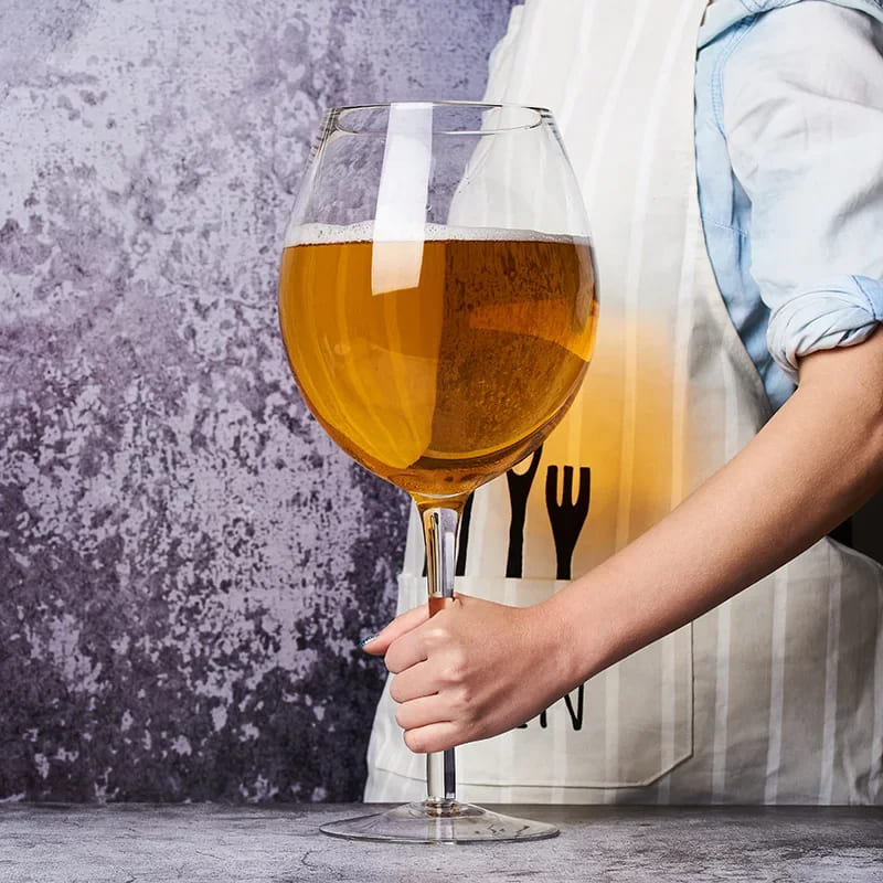 Taça de Vinho Cristal Gigante 3 Litros Bar em Casa - Kinten