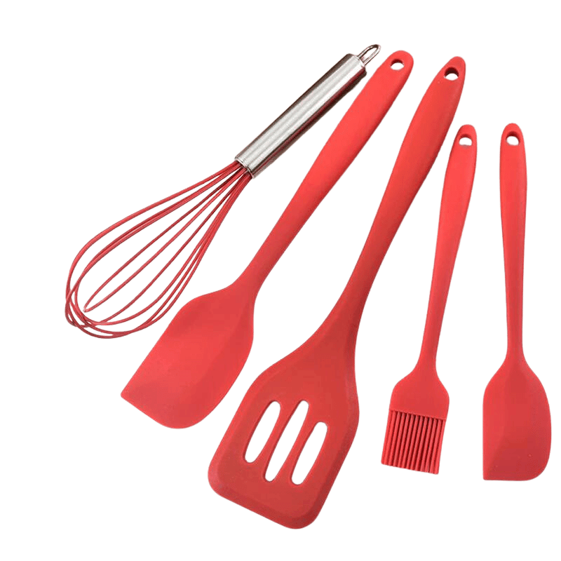 Utensílios de Cozinha Silicone MasterChef 5 Peças - Kinten