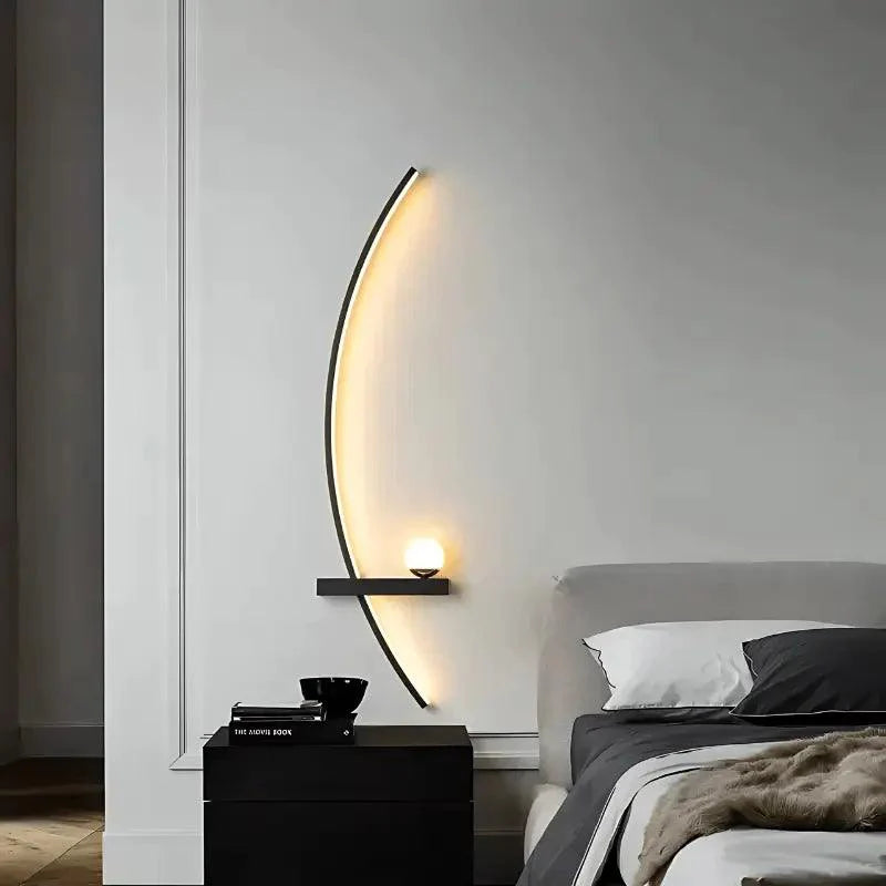 Arandela de Parede Interna Minimalista Led - Kinten