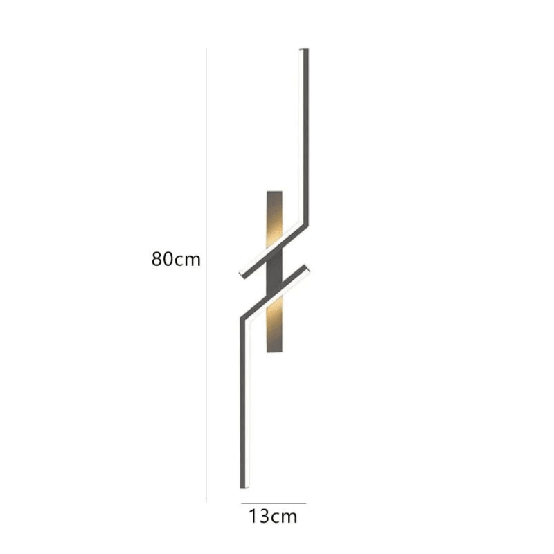 Luminária Arandela de parede Linear (80cm e 100cm)- Kinten