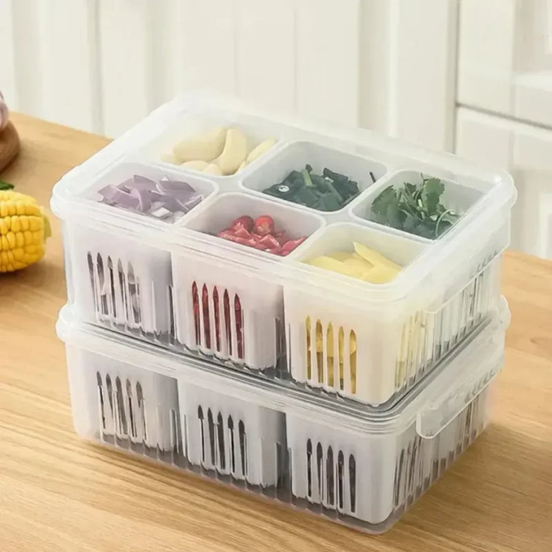 Organizador De Geladeira Com Divisórias - Kinten