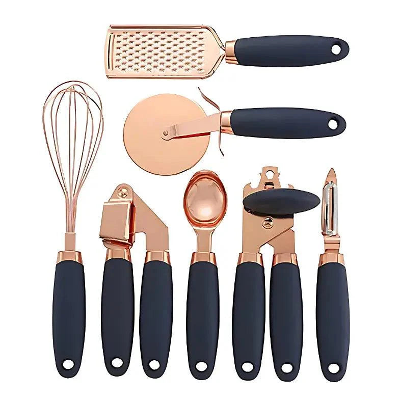 kit Utensílios de Cozinha  Premium Silicone 7 peças - Kinten