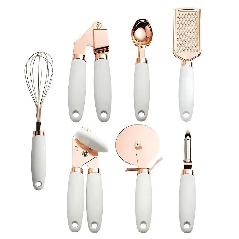 kit Utensílios de Cozinha  Premium Silicone 7 peças - Kinten