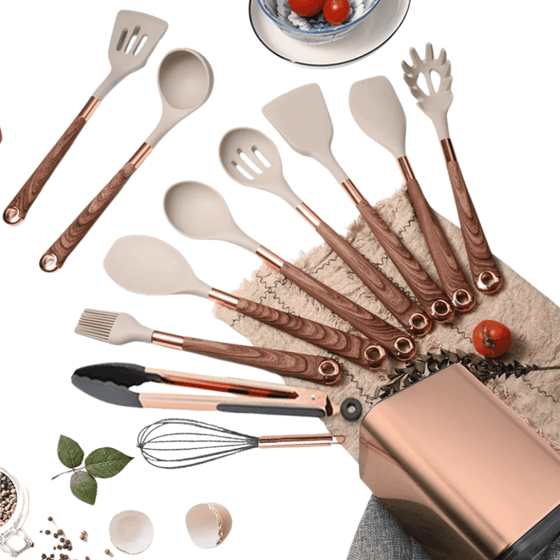 Utensílios de Cozinha 12 Peças GoldMaster